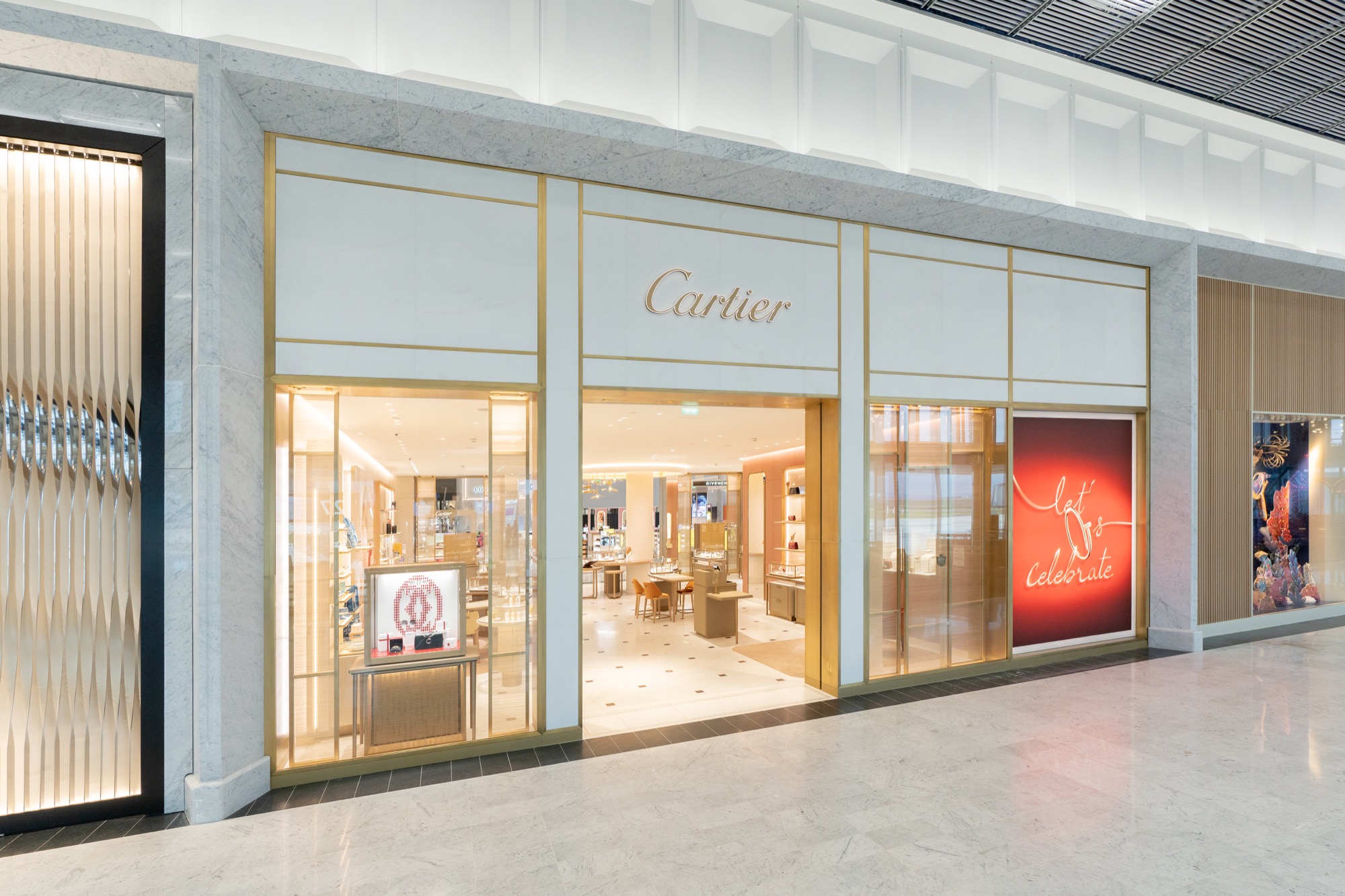 Maison Cartier showcases latest boutique at new-look Paris CDG T1