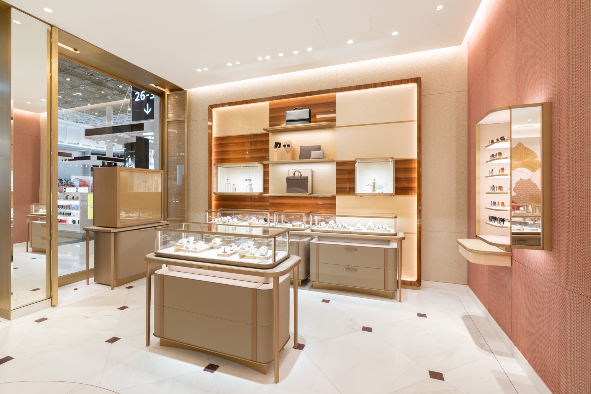 Cartier expands travel retail offer with re-imagined boutiques in